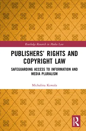 Publishers' Rights and Copyright Law