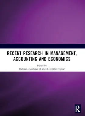 Recent Research in Management, Accounting and Economics (Rrmae)