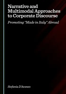 Narrative and Multimodal Approaches to Corporate Discourse