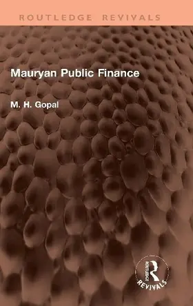 Mauryan Public Finance