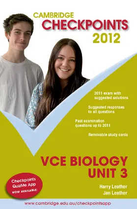 Cambridge Checkpoints VCE Biology Unit 3 2012