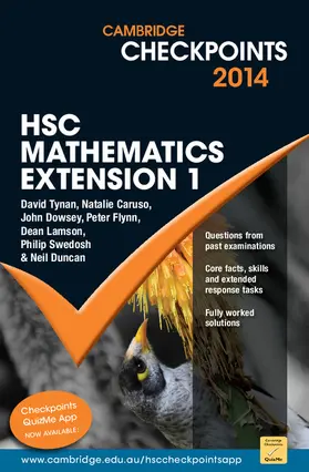 Cambridge Checkpoints HSC Mathematics Extension 1 2014-16