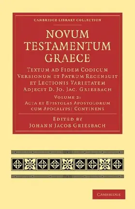 Novum Testamentum Graece - Volume 2
