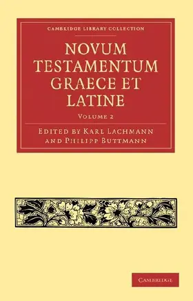 Novum Testamentum Graece Et Latine