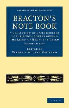 Bracton's Note Book