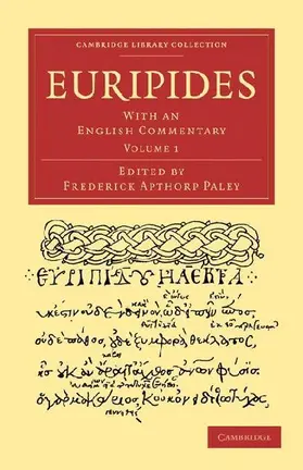 Euripides - Volume 1