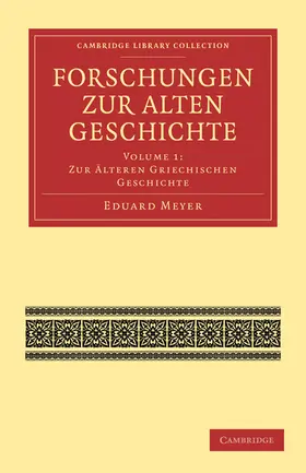 Forschungen Zur Alten Geschichte