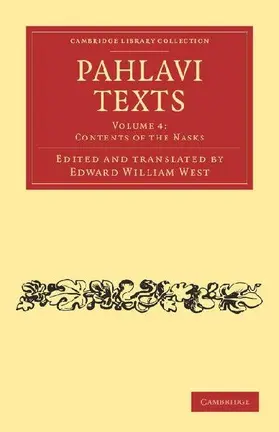 Pahlavi Texts - Volume 4
