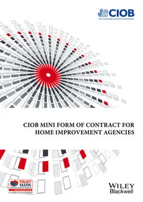 Ciob Mini Form of Contract for Home Improvement   Agencies