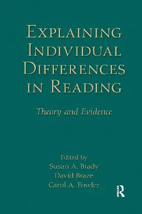 Explaining Individual Differences in Reading