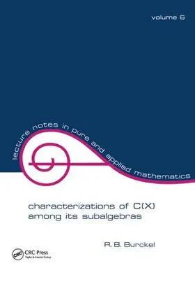 Characterization of C(x) among its Subalgebras