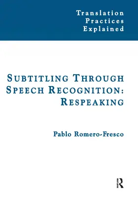 Subtitling Through Speech Recognition