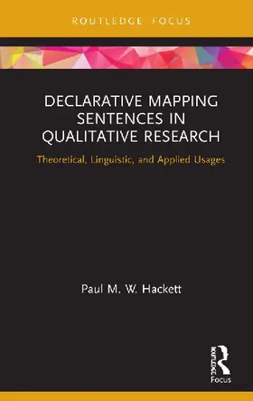 Declarative Mapping Sentences in Qualitative Research