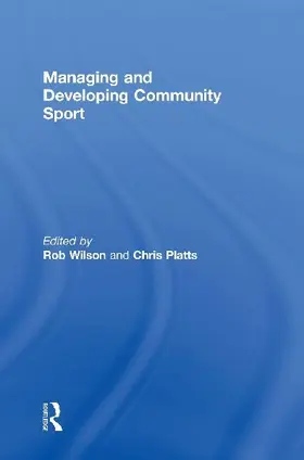 Managing and Developing Community Sport