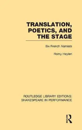 Translation, Poetics, and the Stage