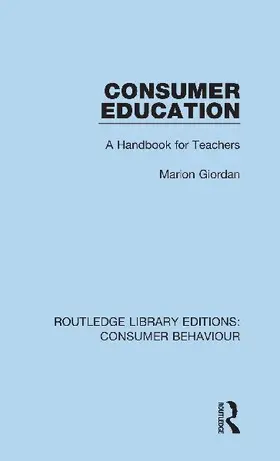 Consumer Education (RLE Consumer Behaviour)