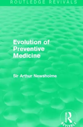 Evolution of Preventive Medicine