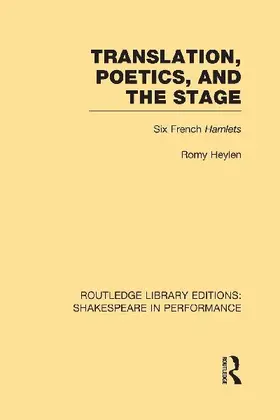 Translation, Poetics, and the Stage