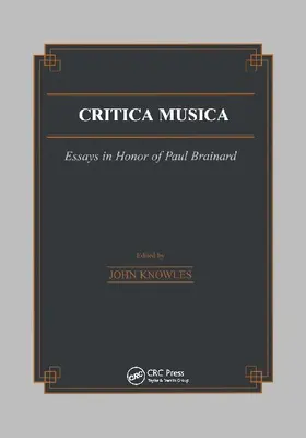 Critica Musica