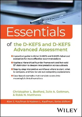 Essentials of the D-Kefs and D-Kefs Advanced Assessment