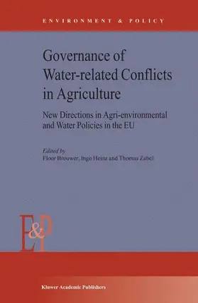 Governance of Water-Related Conflicts in Agriculture