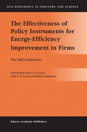 The Effectiveness of Policy Instruments for Energy-Efficiency Improvement in Firms