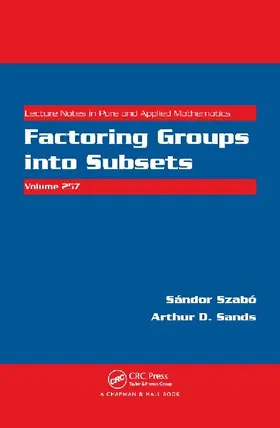 Factoring Groups into Subsets