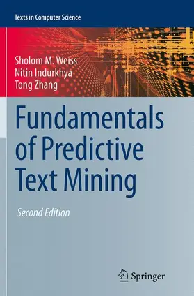 Fundamentals of Predictive Text Mining