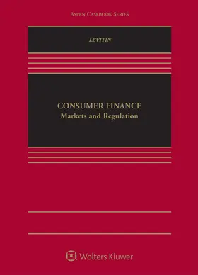 Consumer Finance Law: Markets and Regulation