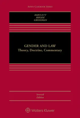 Gender and Law: Theory, Doctrine, Commentary