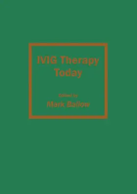 IVIG Therapy Today