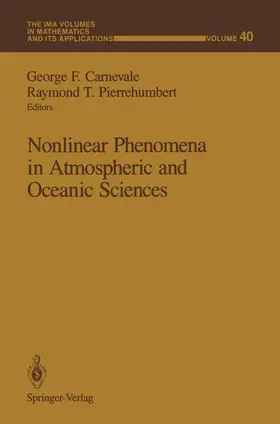 Nonlinear Phenomena in Atmospheric and Oceanic Sciences