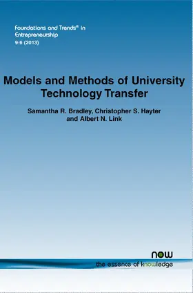 Models and Methods of University Technology Transfer