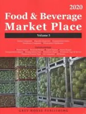 Food & Beverage Market Place: Volume 3 - Brokers/Wholesalers/Importer, Etc, 2020