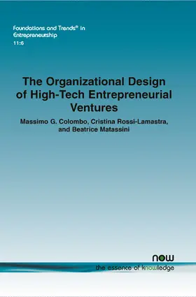 The Organizational Design of High-Tech Entrepreneurial Ventures
