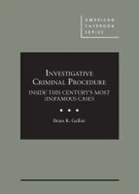 Investigative Criminal Procedure