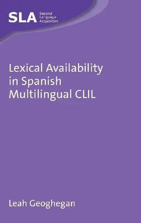 Lexical Availability in Spanish Multilingual CLIL