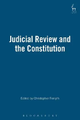 Judicial Review and the Constitution