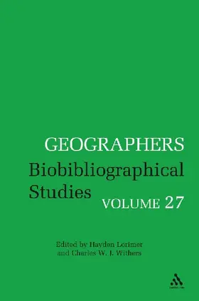 Geographers Volume 27
