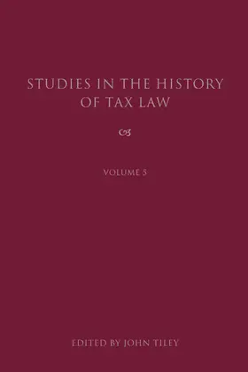 Studies in the History of Tax Law