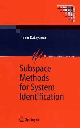Subspace Methods for System Identification