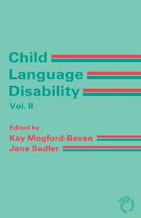 Child Language Disability Vol.2
