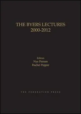 The Byers Lectures, 2000-2012