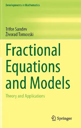 Fractional Equations and Models