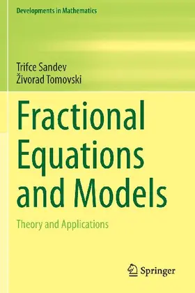 Fractional Equations and Models