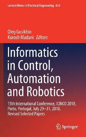 Informatics in Control, Automation and Robotics