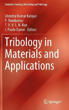 Tribology in Materials and Applications