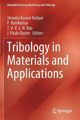 Tribology in Materials and Applications
