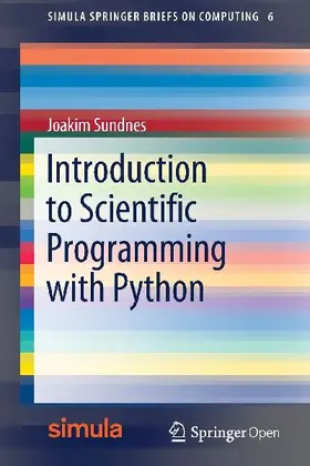 Introduction to Scientific Programming with Python