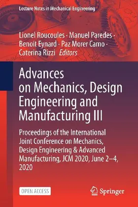 Advances on Mechanics, Design Engineering and Manufacturing III